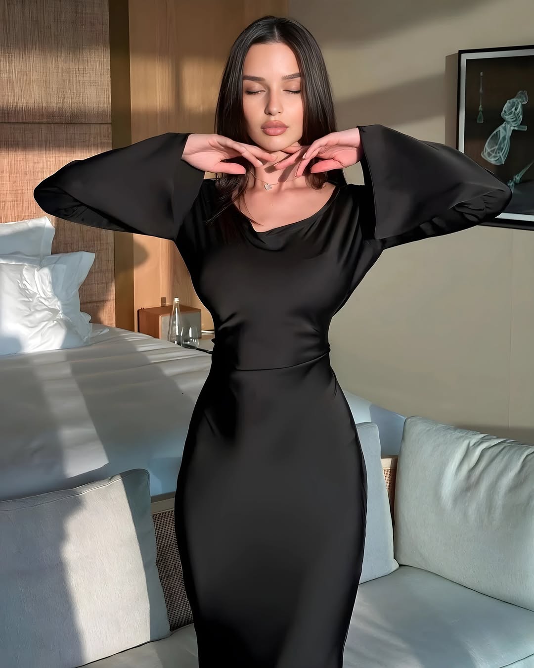 Party Wear Long BodyCon Maxi