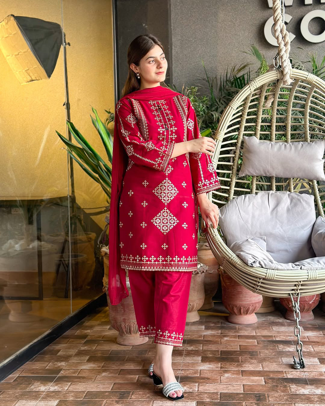 Eid 2026 Arrival Heavy Sequence Embroidered 3PCs