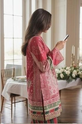GULNAAR BLOOM FARSHI CORD SET