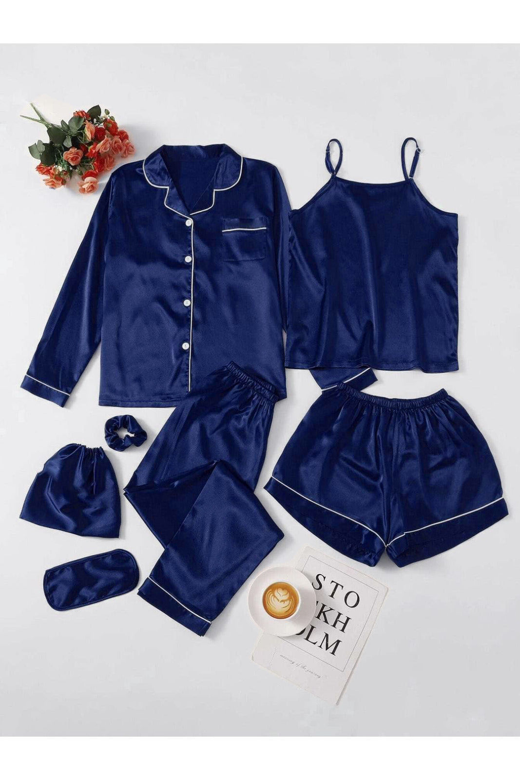 7PCs Girls Night Dress